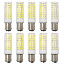 10x BA15D 102-2835 LED Bulb Light Ceramics Lamp 120V 7W Fit Many Singer Sewing
