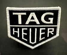 FABULOUS TAG HEUER EMBROIDERED IRON-ON PATCH...