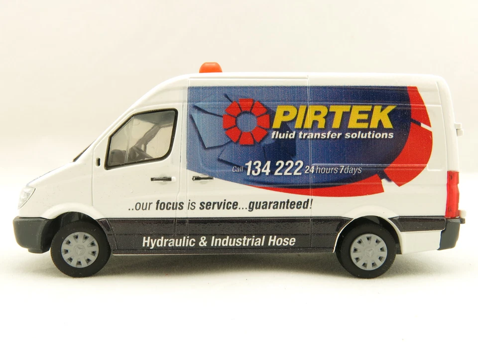 Conrad Australian Mercedes Benz Sprinter Service Van Pirtek Fluids 1610-11 1:50 - Image 2 of 4