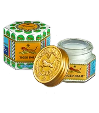 6 X Tiger Balm (White) Super Strength Pain Relief Ointment - 9 ml FREE SHIPPING
