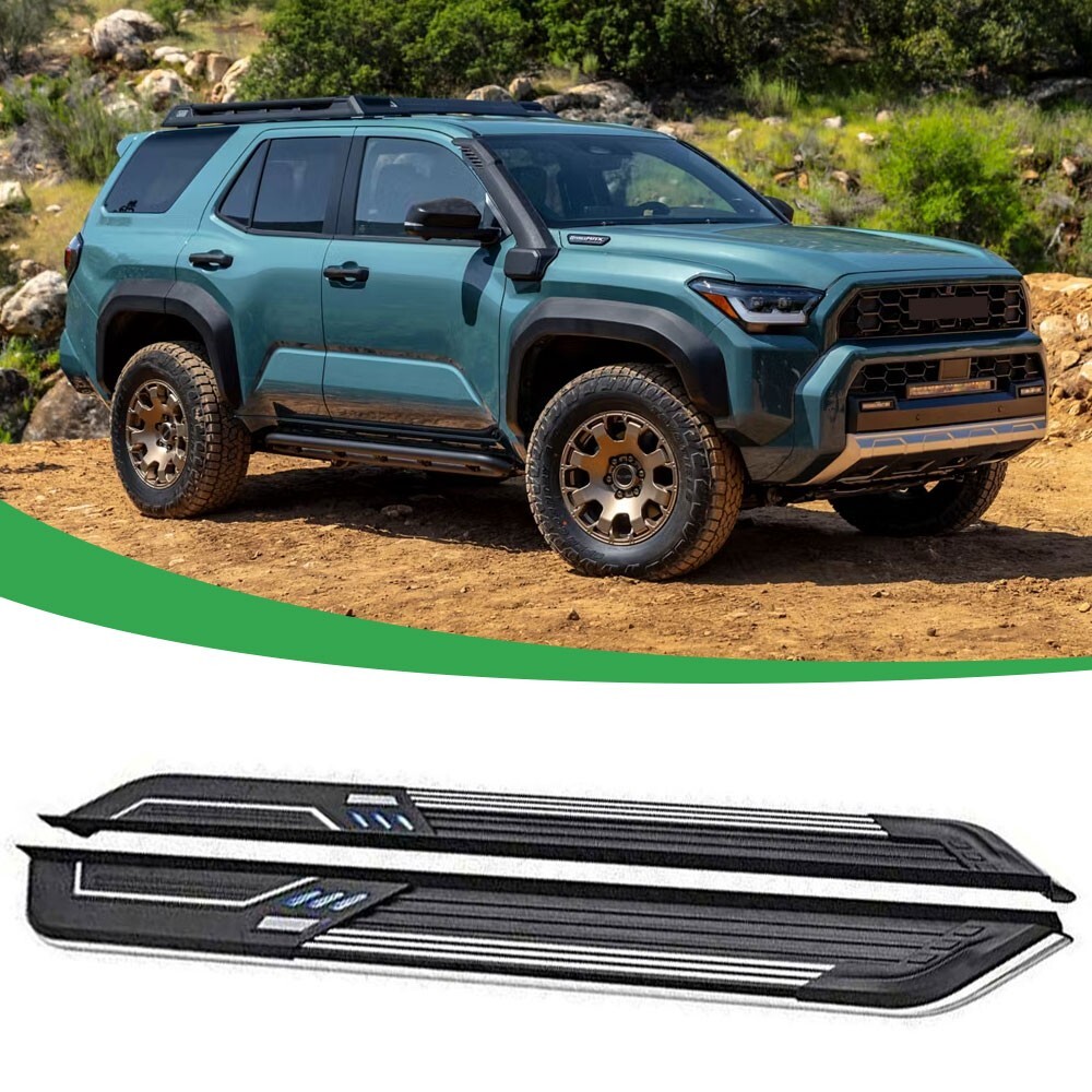 2PCS Side Step Fits for Toyota 4Runner N380 2024 2025 Running