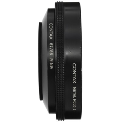CONTAX ORIGINAL METAL HOOD LENS HOOD W/ 67/86