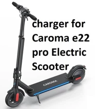 🔥power supply battery Charger for Caroma E5B E22 E66 pro Electric Scooter