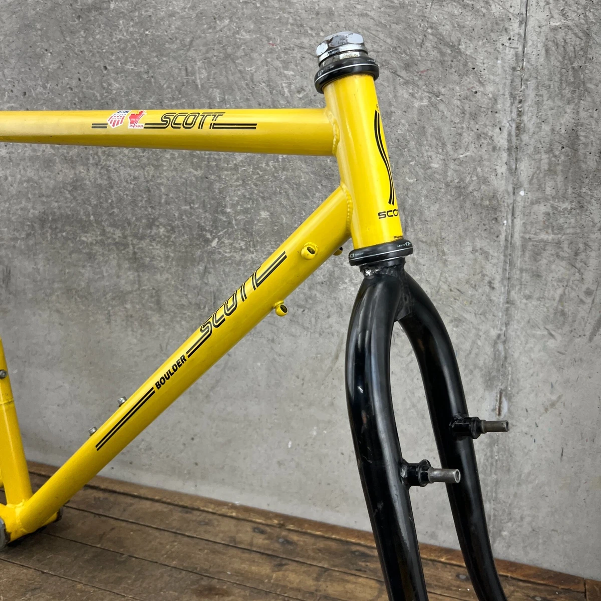 scott mountain bike yellow