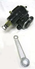 Vega Manual Steering Gear Box With Pitman Arm Kit Ford Chevy Street Rat Rod