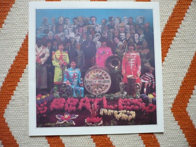 The Beatles Sgt. Pepper CD UK 1987 HMV Box Set Insert, Booklet And