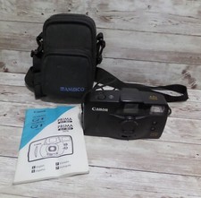Canon Snappy QT 32mm Film Camera All In One w/ AMBICO Camera Case