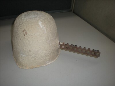 Joy-Mark Fiber Foundry Ladle - 5'' Inside Diameter - 5'' Inside Depth - NOS - NNB
