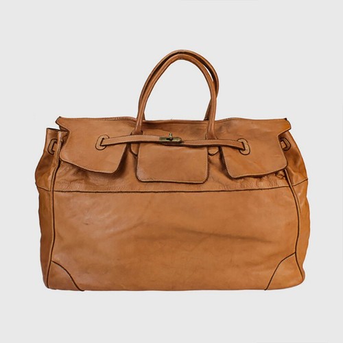 Shopper Italien Leder Groß Tasche Italy Echt Leder Margo E - Picture 3 of 9