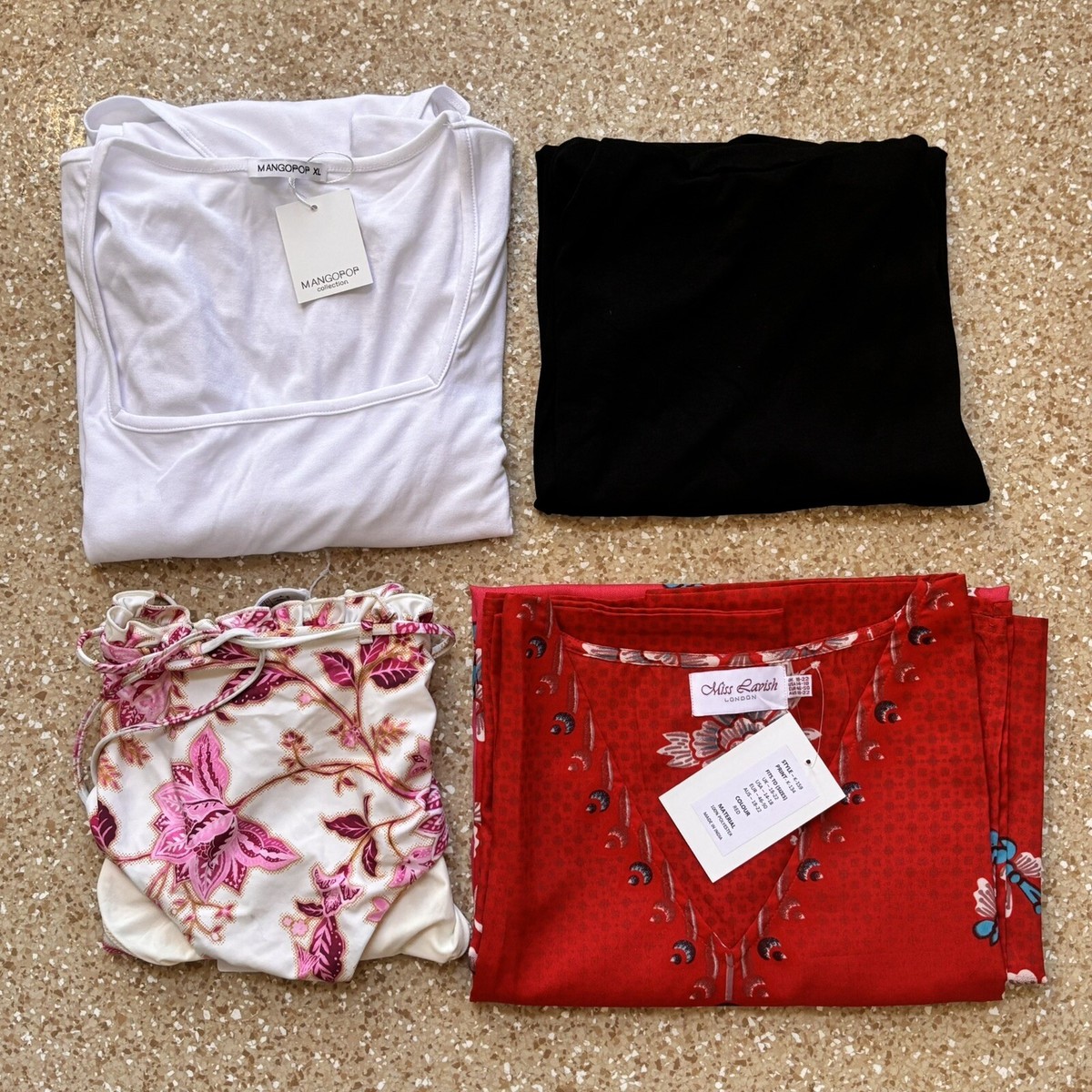 4 pc 2- T-Shirt L, XL , SEAFOLLY HI Waisted US-10 , Miss 4 pc 2- T-Shirt L, XL , SEAFOLLY HI Waisted US-10 , Miss