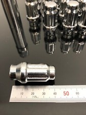 HOLDEN FX SUNBIRD Spline High Quality Chrome Ultra ET Wheel Nuts 7/16" 20+KEY