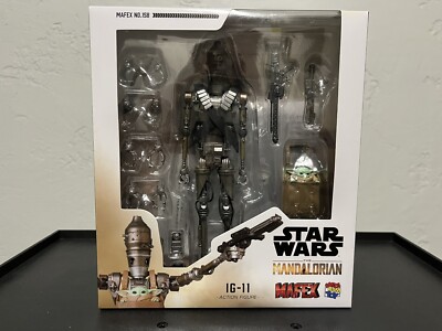 MEDICOM Mafex IG-11 Star Wars The Mandalorian s.h.figuarts scale