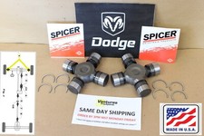 U Joint Kit Dodge Ram 2500 4x4 Dana 44 Front Axle Shaft Oem Spicer Part U Joint Kit Dodge Ram 2500 4x4 Dana 44 Front Axle Shaft Oem Spicer Part