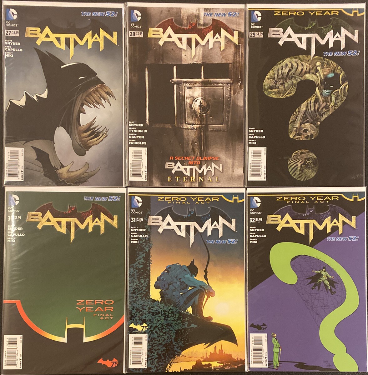 BATMAN #1-52 DC COMIC BOOK SERIES DEATH IN THE FAMILY 1ST