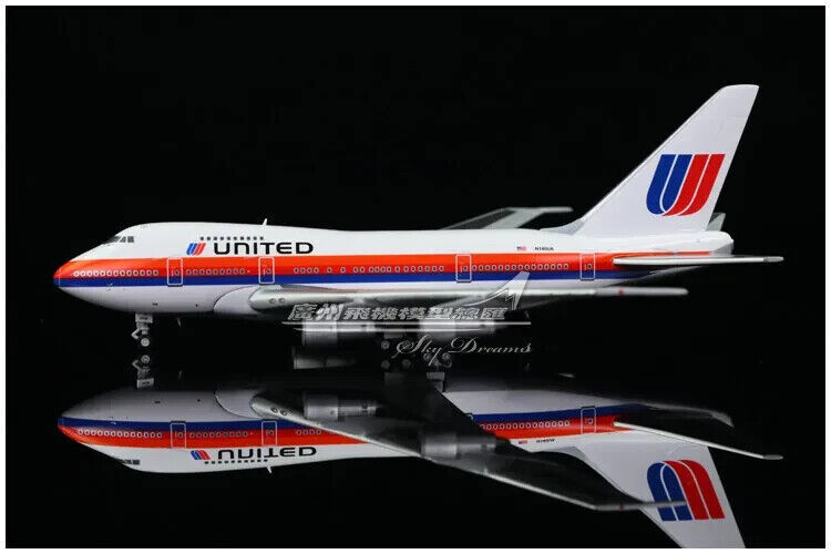 1/400United Airlines Boeing 747SP模型 1:400 JC Wings UNITED BOEING 747SP Passenger Plane Diecast