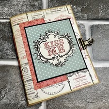 Valentine  s Day Love Handcrafted Junk Journal - Diary - Photo Album
