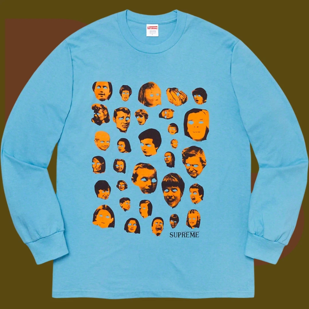 Tee Supreme Faces L/S (Large)