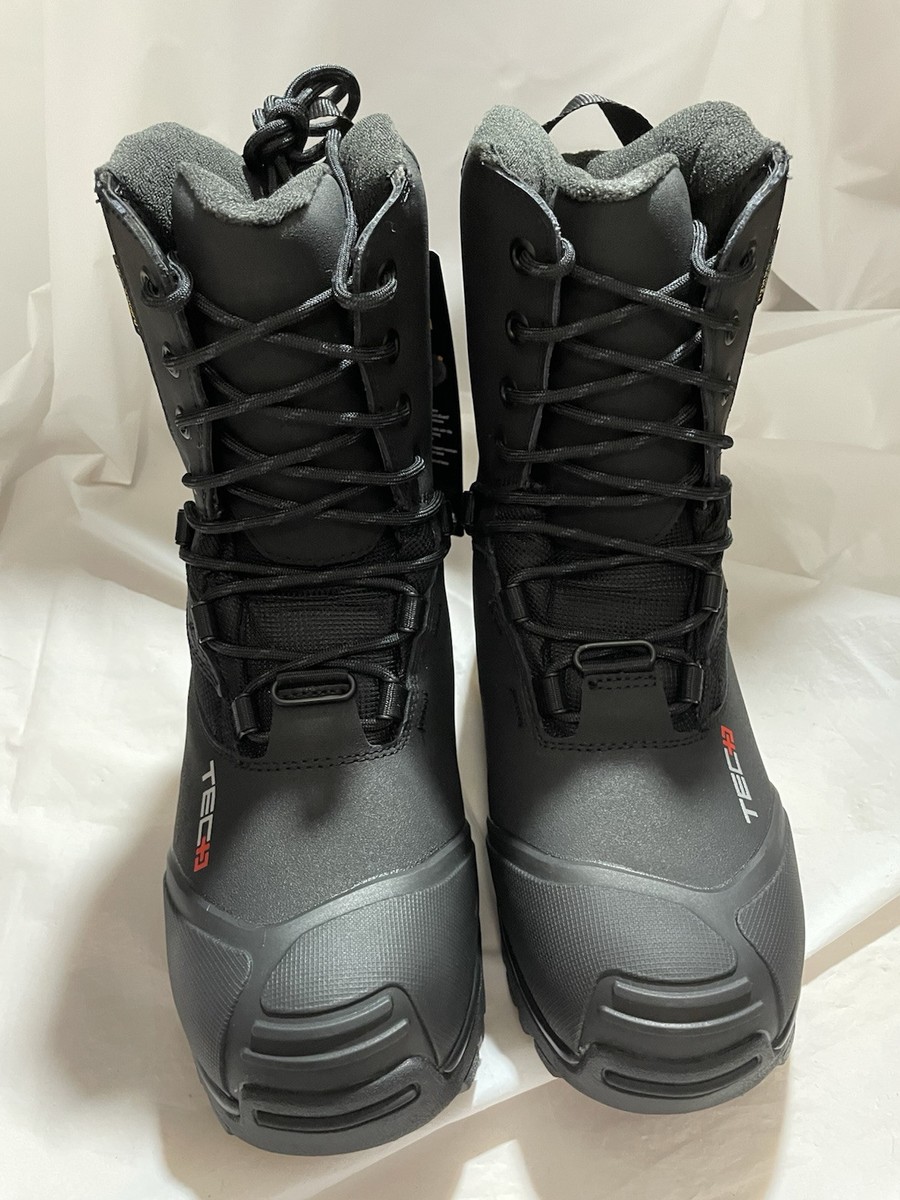 NEW BRP Ski-Doo TEC+ 600g PrimaLoft Snow Boots Black Waterproof