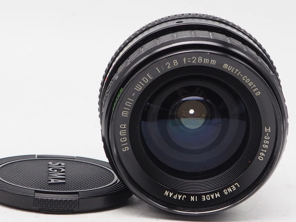 Contax Yashica fit Sigma 28mm 1:2.8 Mini-Wide Angle Lens Macro C/Y mount LZ76 - Image 2 of 4