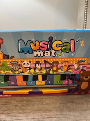 Musical Mat Age 12M+ Mr. Tn Vision Touch, Hearing, Thinking,Cognitive NIB Gift