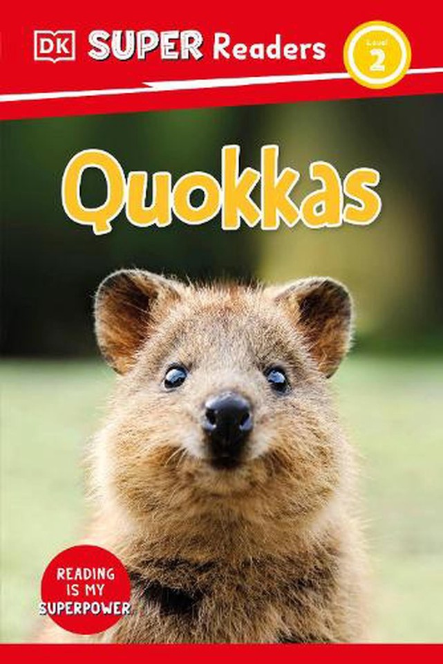 DK Super Readers Level 2 Quokkas By DK English Hardcover Book Dk super readers level 2 quokkas by dk english hardcover book