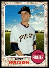 Tony Watson 2017 Topps Heritage #58 Pittsburgh Pirates 25823 Baseball Card