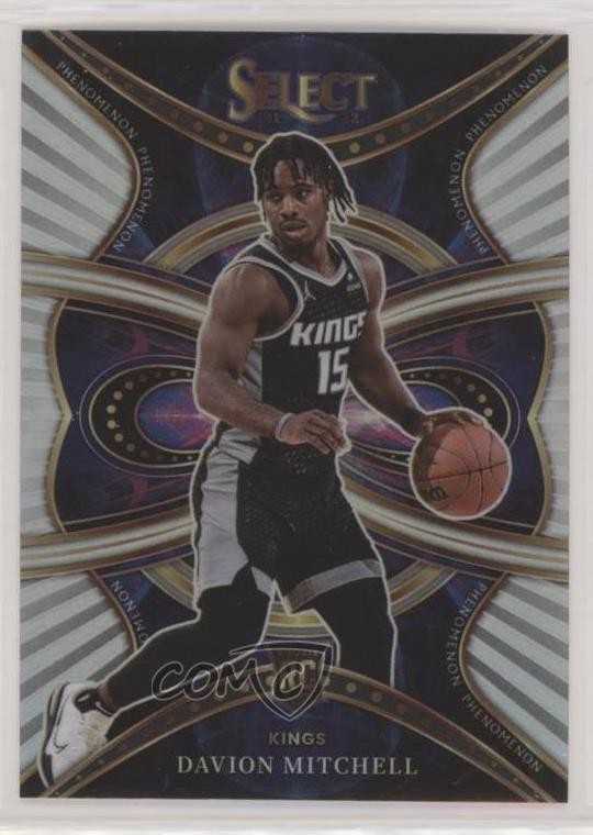 2021-22 Panini Select Phenomenon Silver Prizm Davion Mitchell #20 0ky0