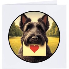 Grußkarten "Scottish Terrier Love Note" (GC053088)
