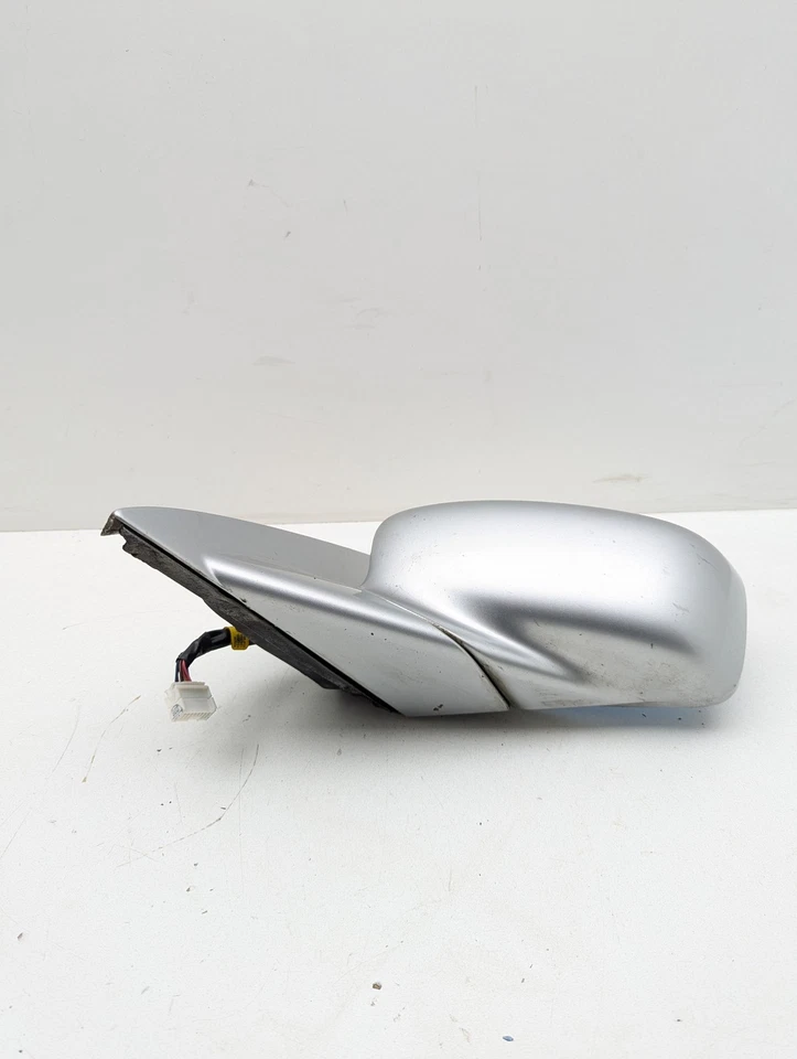 Conjunto de espejo retrovisor lateral izquierdo para conductor Acura TL 2004-2006 OEM plateado Foto 3 de 4