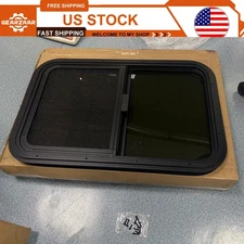 25.5" Width * 16.5" Height Horizontal Slider RV Window Cargo Trailer W/ *
