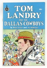 Tom Landry and the Dallas Cowboys #0A 35c Cover Price VG+ 4.5 1973