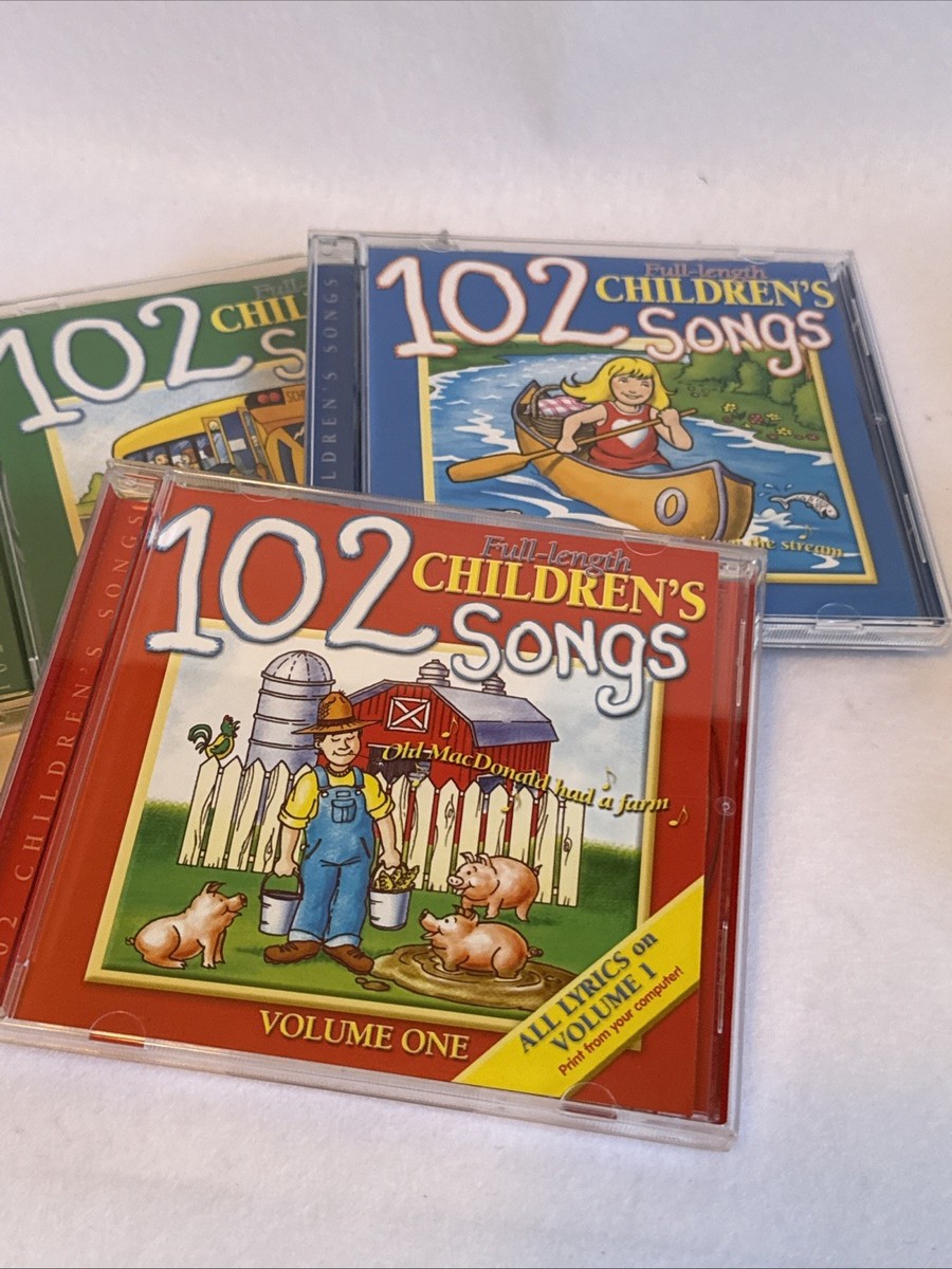 102 Children's Songs [2002] by Twin Sisters (CD, 3 Discs