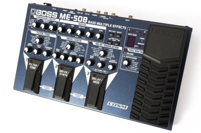 BOSS ME-50B Bass Multi-Effects Guitar Pedal Japan Used Good Condition