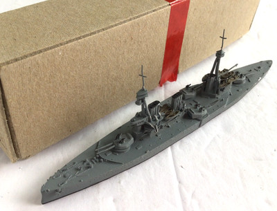 Navis Neptun 126 N 1:1250 Invincible 1970s Vtg Waterline Model in 118 Box VG