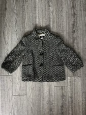 J CREW Pembroke Tweed Mandy Cropped Jacket 3/4 Sleeves Wool Blend Women s 6