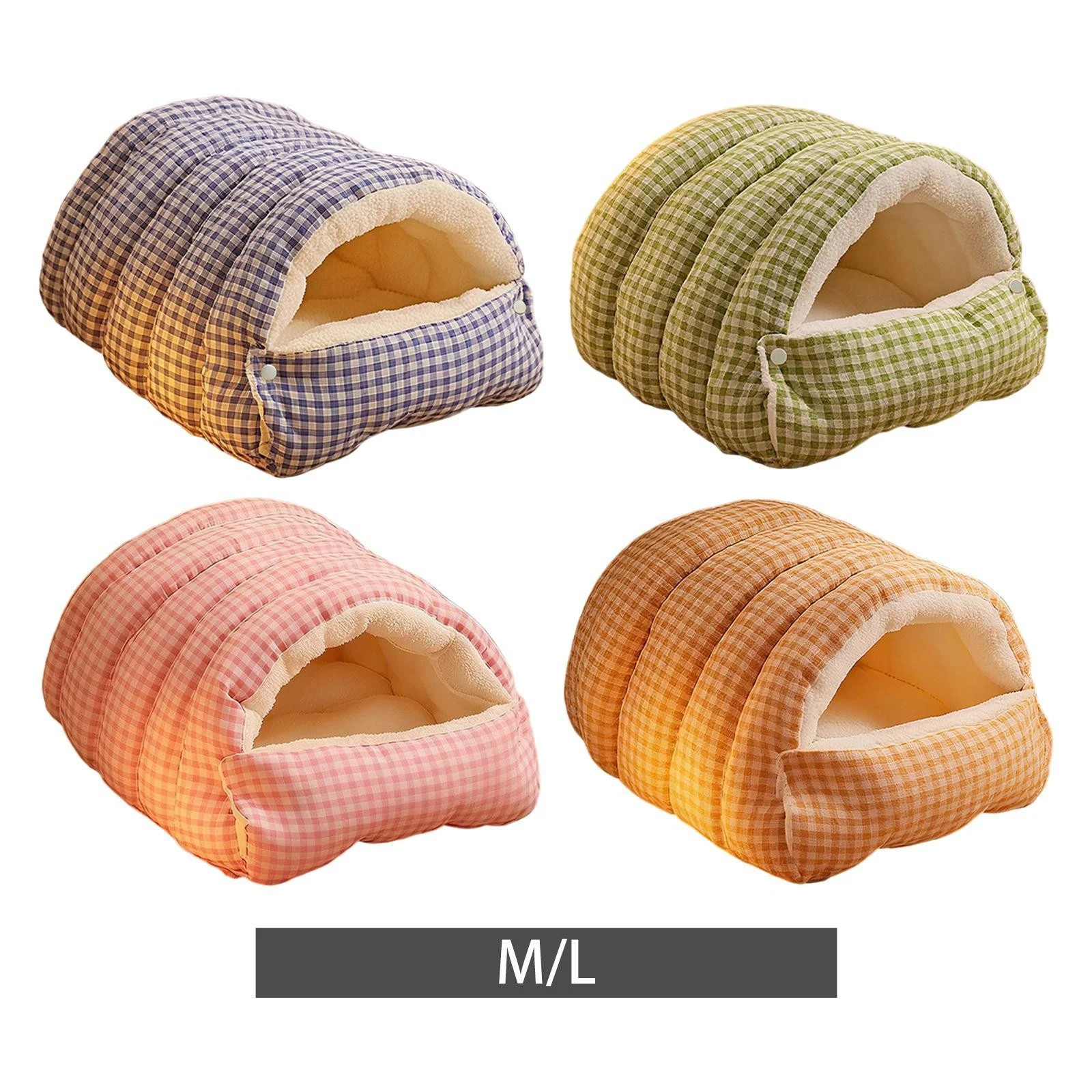 Winter Cave Cats House Pet Bed