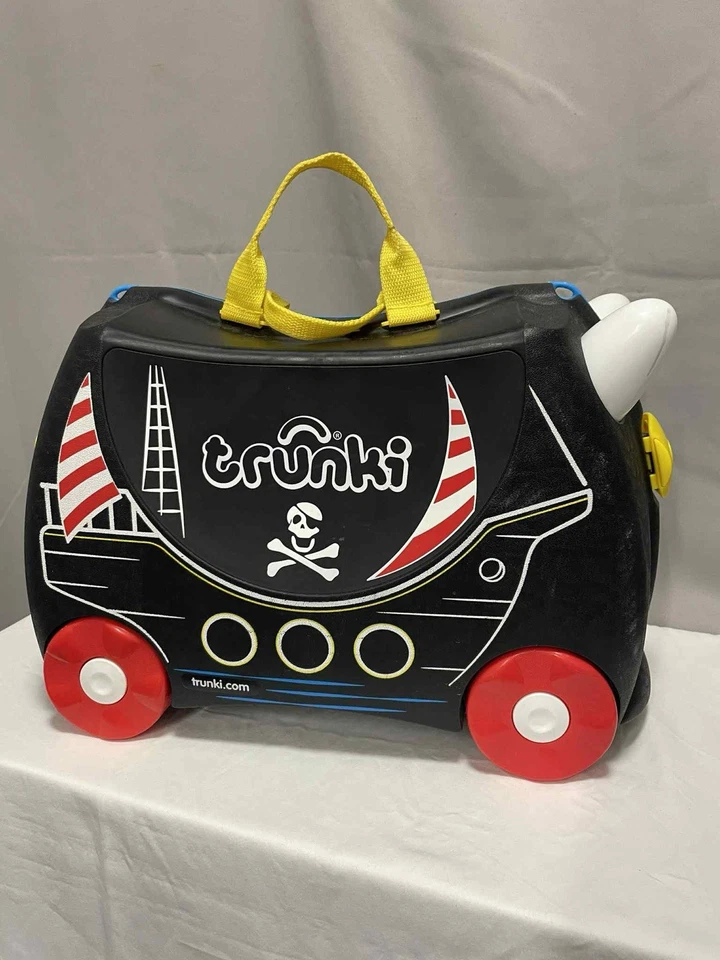 Maleta rígida Trunki Ride On equipaje de mano para niños Pedro El barco pirata Foto 3 de 4