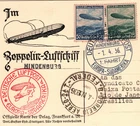 ZEPPELIN HINDENBURG 1936 Card Air Mail *1 FAHRT* FIRST FLIGHT BRAZIL Rio KZ206