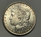1891 CC MORGAN DOLLAR BU / VAM 3, SPITTING EAGLE