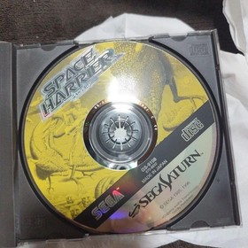 Sega Saturn Software SPACE HARRIER With Manual Tested Used 1996 Japan Shooting