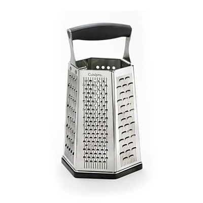 7-in-1 Turmreibe 6-Kant-Standreibe mit Bonus-Ingwerreibe Cuisipro