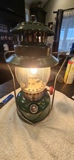 Vintage Ash Flash Model 1010 Single 1 Mantle Gas Camp Lantern w/ Coleman Globe