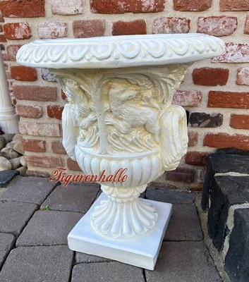 Gartenvase Kratervase Barock Amphore Gartengefäss Gartenamphore Pflanzkübel neu