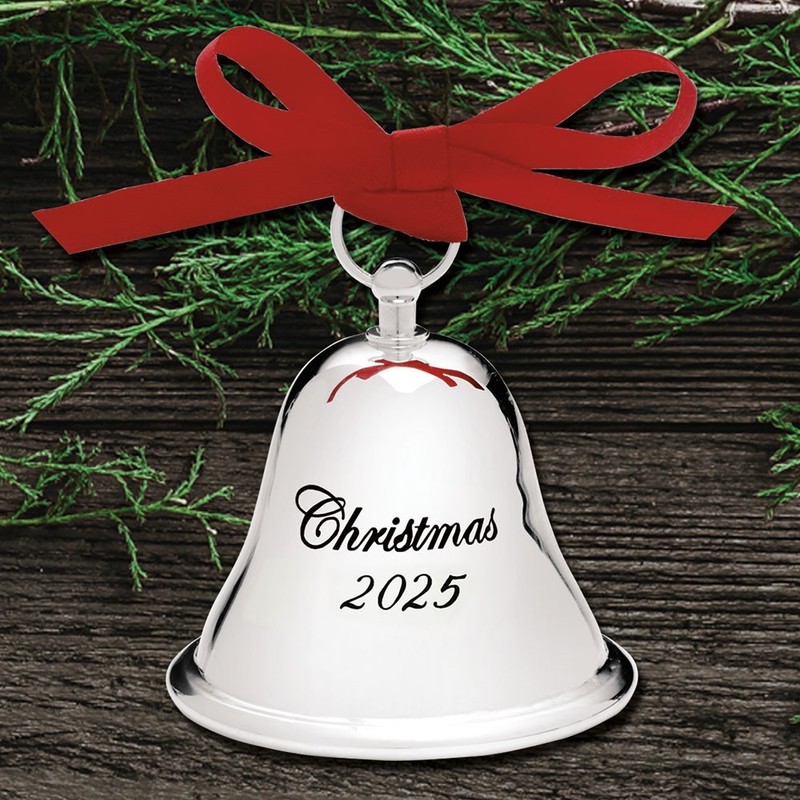 2025 Gorham Christmas Bell  Sterling Ornament *Light Engraving* #121580