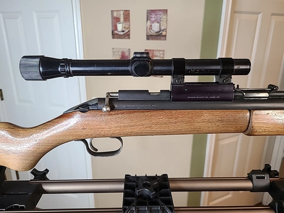 1978 Sheridan Blue Streak Pellet Air Rifle .20 Cal Weaver Scope Sheridan Mount - Image 4 of 4