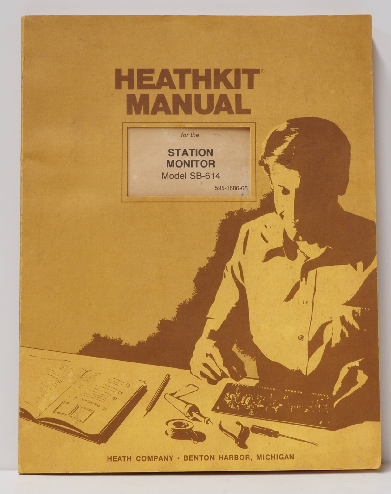 Original Heathkit SB-614 Station Monitor Manual 104 Pages