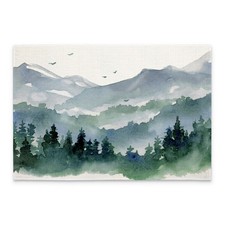 Northwest 4-Pack Poly-Cotton Blend Placemats Manufactured in The USA