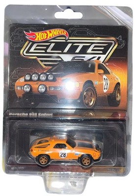 Hot Wheels Elite 64 Porsche 928 Safari Orange HGW13 Diecast 1:64 Scale Excl