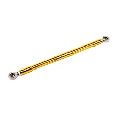 Adjustable Gold Gear Shift Linkage Rod for Harley Softail FXLR Touring FLHX FLHR