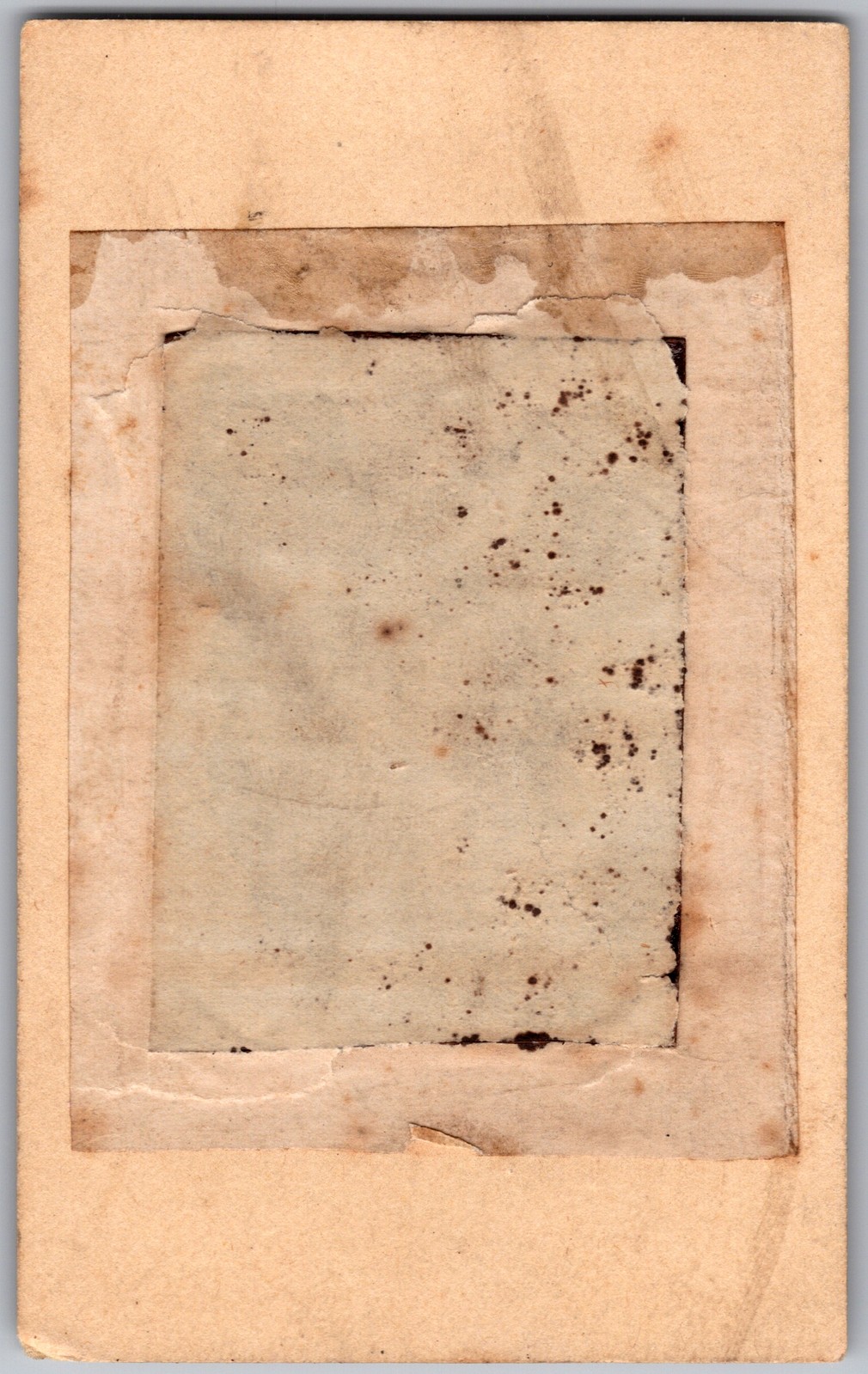 Antique 2.5X4 Tintype Circa 1870s Bearded Man In Suit Unmarked — additional view